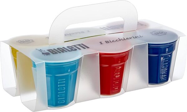 Bialetti Set of 6 Bicchierini Espresso Cups - Image 4