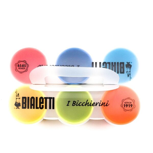 Bialetti Set of 6 Bicchierini Espresso Cups - Image 2