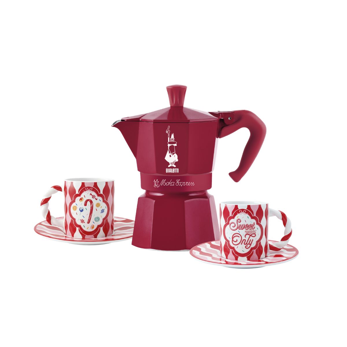 Bialetti Candyland Moka Expressa 3 cup & 2 cups